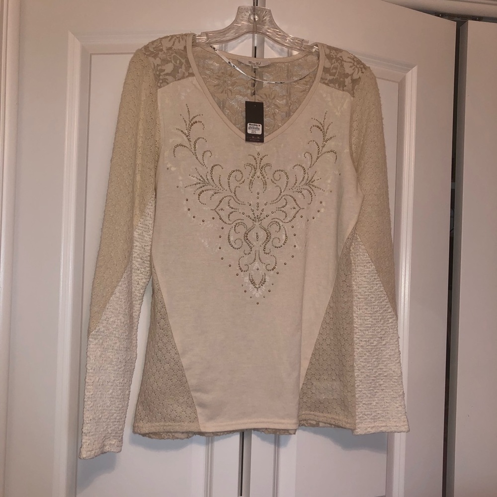 Brand new miss me Long sleeve shirt